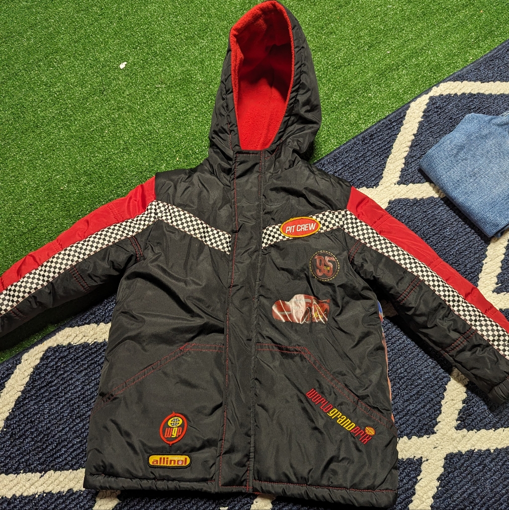 Disney Cars 2 Winter Coat